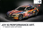 BMW 17. Art Car by Jeff Koons brochure